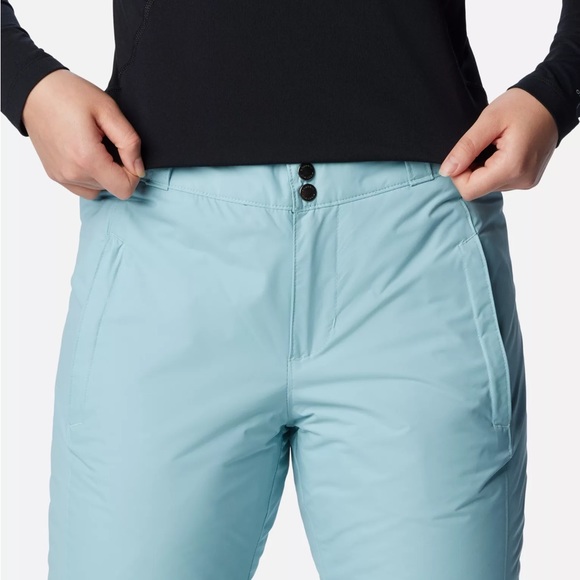 Columbia Women's Modern Mountain™ 2.0 Insulated Ski Pants 3X Light Blue - Picture 4 of 12